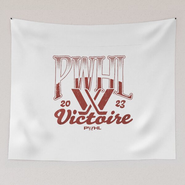 Item preview, PWHL Montreal Victoire Est. 2023 Athletic Fan Quote designed and sold by HumansStuck12.