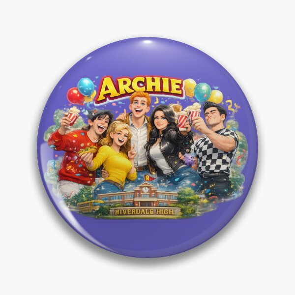 Item preview, ARCHIE Comics Gang at Riverdale High – Iconic Characters Fun Fan Art Design designed and sold by Imagetore.