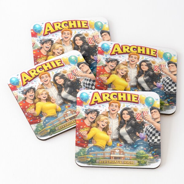 Item preview, ARCHIE Comics Gang at Riverdale High – Iconic Characters Fun Fan Art Design designed and sold by Imagetore.