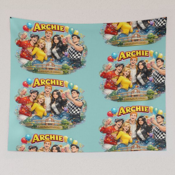 Item preview, ARCHIE Comics Gang at Riverdale High – Iconic Characters Fun Fan Art Design designed and sold by Imagetore.