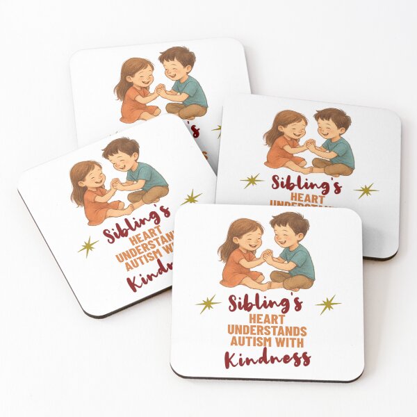 Item preview, Siblings Heart Understands Autism With Kindness designed and sold by PrintSparkDesigns.