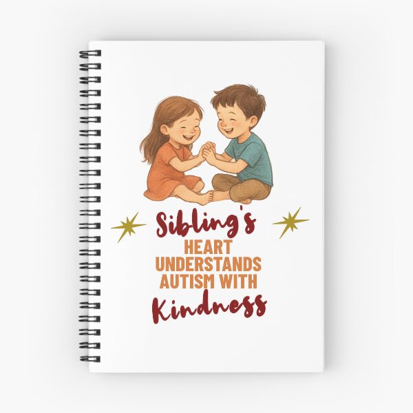 Item preview, Siblings Heart Understands Autism With Kindness designed and sold by PrintSparkDesigns.