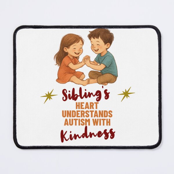 Item preview, Siblings Heart Understands Autism With Kindness designed and sold by PrintSparkDesigns.