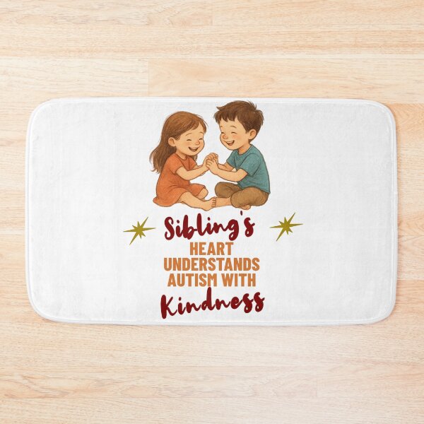 Item preview, Siblings Heart Understands Autism With Kindness designed and sold by PrintSparkDesigns.