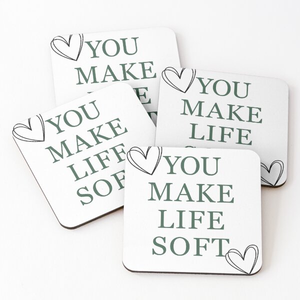 Item preview, YOU MAKE LIFE SOFT || MOTIVATION |  designed and sold by stylewithanurag.