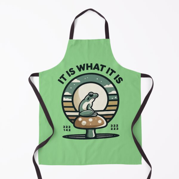 Item preview, It Is What It Is – Whimsical Frog Design designed and sold by Dogandesighn.