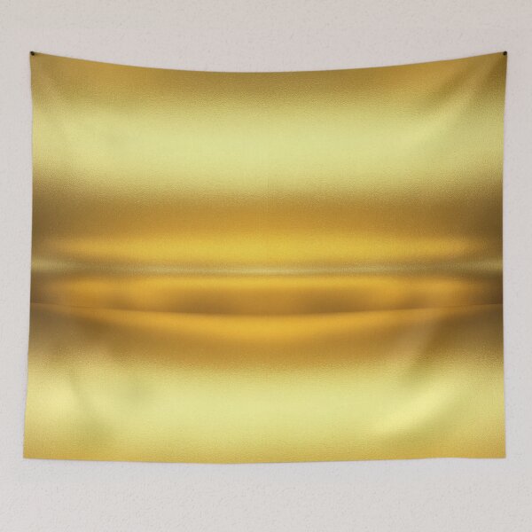 Item preview, Minimalist Golden Metallic Texture | Solid Warm Gold Foil Art designed and sold by Midnight Veil Designs.