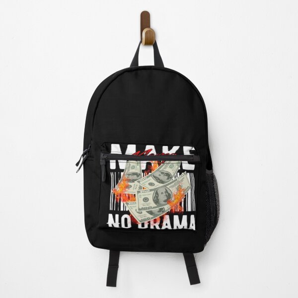 Item preview, Make Money No Drama - Streetwear Hustle Quote Art designed and sold by PixelVibe Art.