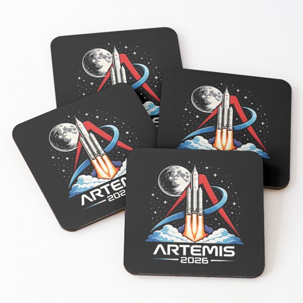 Item preview, Artemis Ii Mission Patch Worm designed and sold by PrintJuiceStore.
