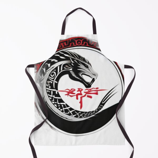 Item preview, Fantasy Ouroboros Symbol with Glyph Accents designed and sold by Bad7Wear.