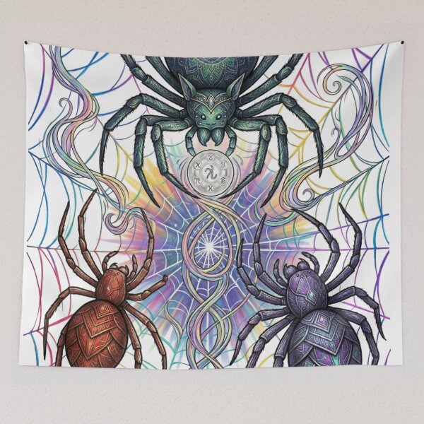 Item preview, Spiders in the forest designed and sold by PP&RAINBOW SHOP.