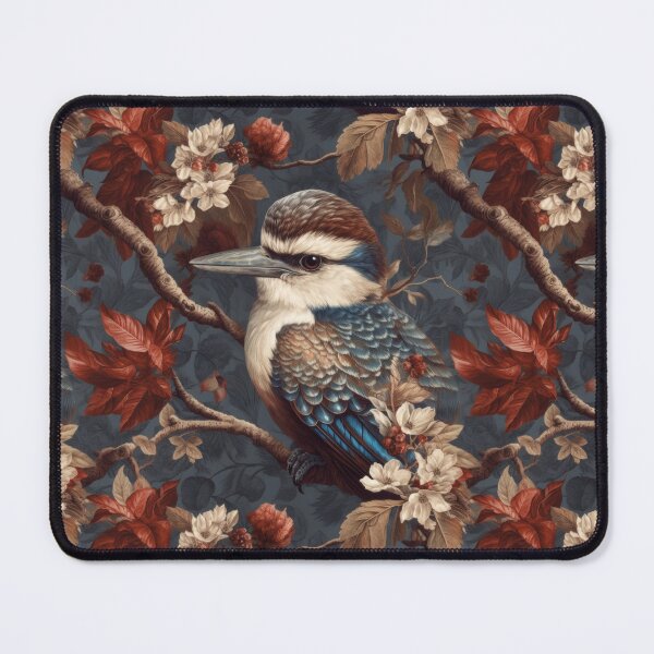 Item preview, Ornate Kookaburra and Autumnal Botanicals designed and sold by pinkal.
