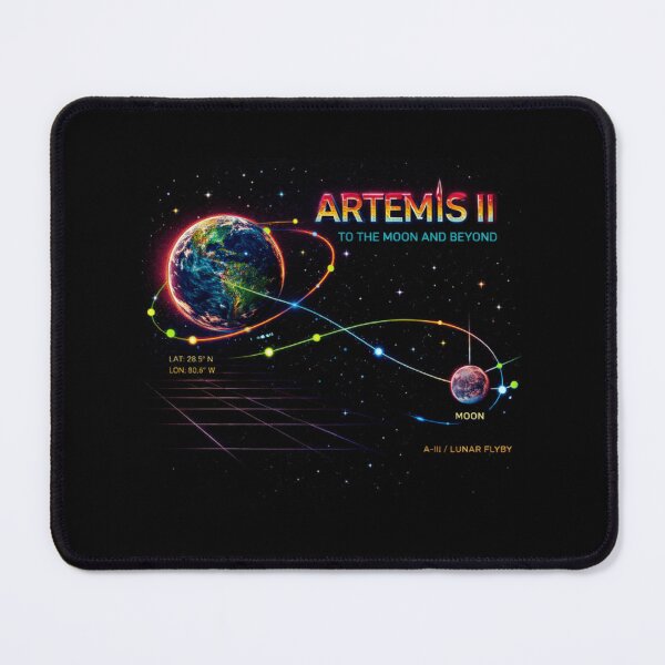 Item preview, Artemis Ii Project designed and sold by PrintJuiceStore.