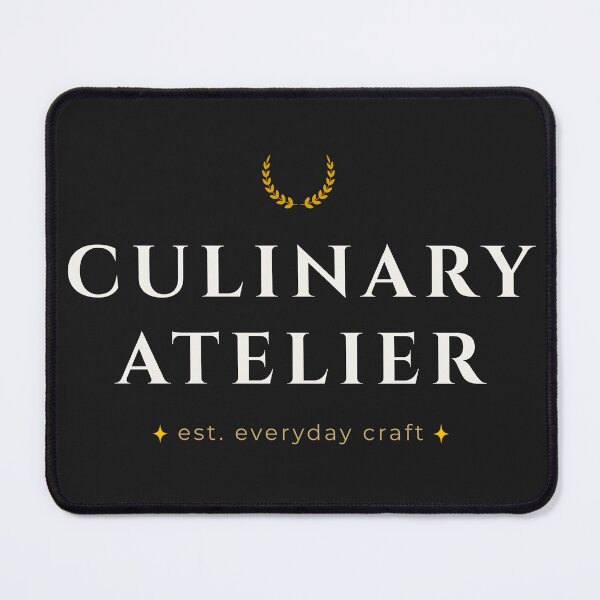 Item preview, Culinary Atelier Apron – Luxury Minimalist Cooking Design, Elegant Chef Gift designed and sold by DigitalMediaHub.