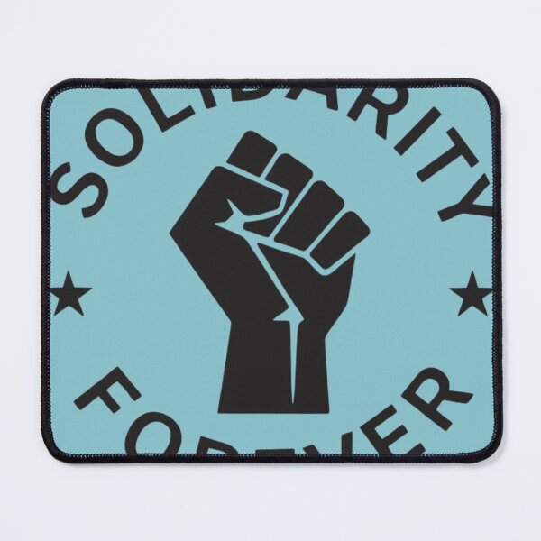 Item preview, Solidarity Forever Union Fist - Retro Activist Power Circular Emblem designed and sold by PACS0011.