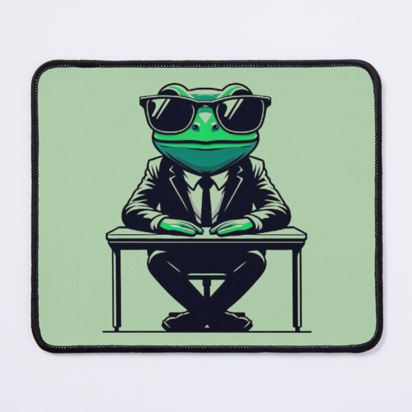 Item preview, Business Frog – Funny Meme Art Design designed and sold by Dogandesighn.
