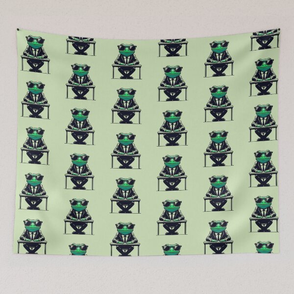 Item preview, Business Frog – Funny Meme Art Design designed and sold by Dogandesighn.