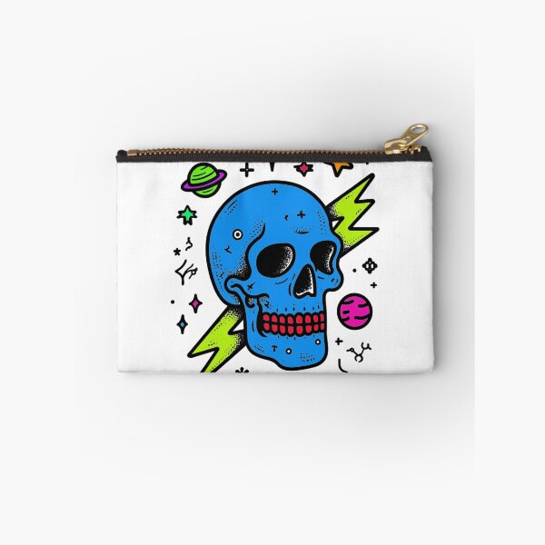 Item preview, Cosmic Skull Vibes – Colorful Space Skull Art with Planet Icons for Alt Aesthetic Lovers designed and sold by Ignorant-Artist.