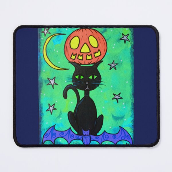 Item preview, Halloween Cat & Bat designed and sold by True Poison.