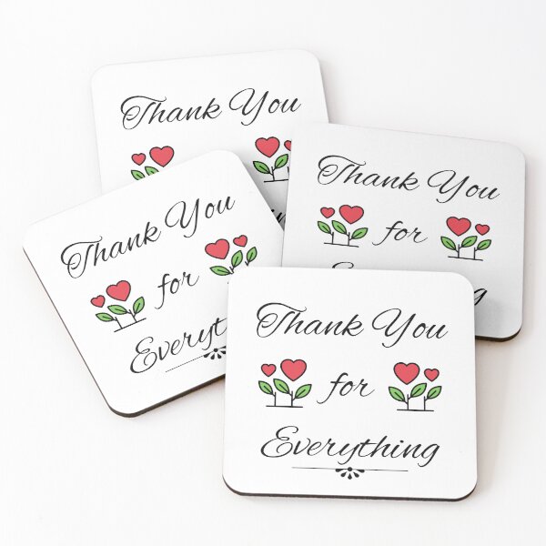 Item preview, Thank You For Everything Meaningful Appreciation Gift designed and sold by Patina & Pixel.