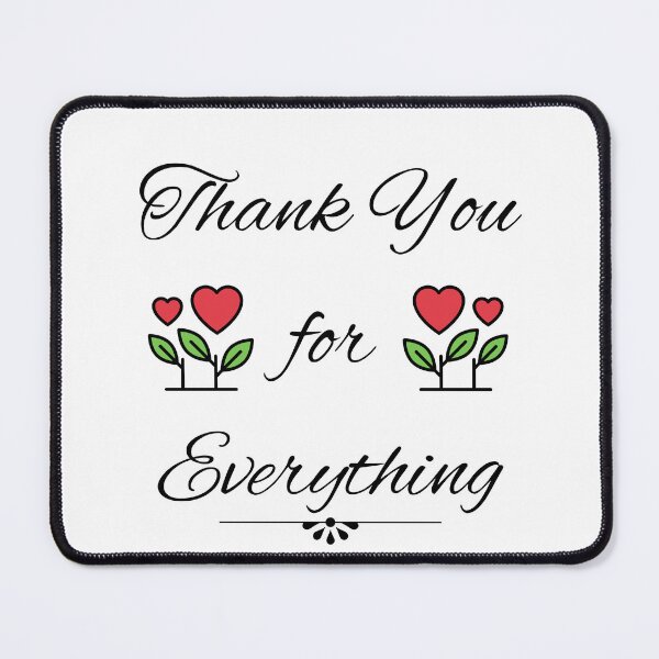 Item preview, Thank You For Everything Meaningful Appreciation Gift designed and sold by Patina & Pixel.