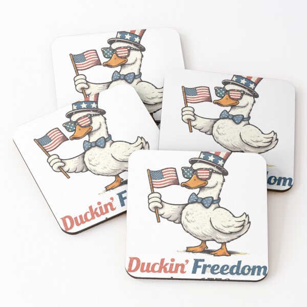 Item preview, Duckin Freedom Since 1776 designed and sold by CozyRetirementGifts.
