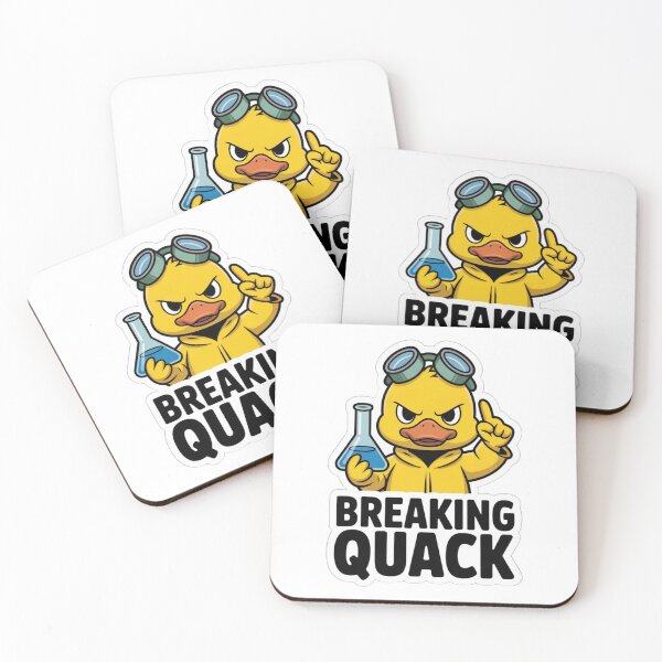 Item preview, Breaking Quack — Funny Breaking Bad Duck designed and sold by Monday Duck.