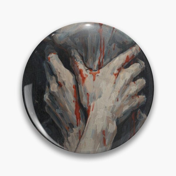 Item preview, Dark Portrait with Red Drips designed and sold by rexavim.