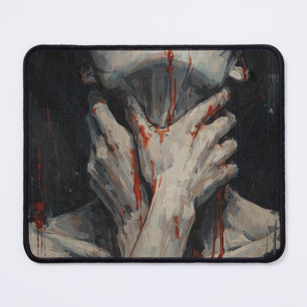 Item preview, Dark Portrait with Red Drips designed and sold by rexavim.