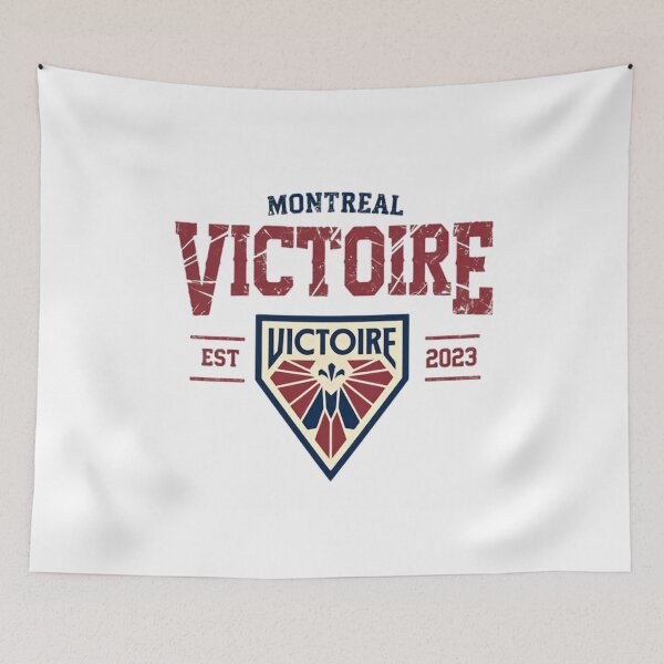 Item preview, PWHL Montreal Victoire Est. 2023 Championship Fan Quote designed and sold by HumansStuck12.