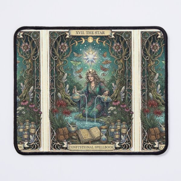 Item preview, The Star Tarot Art designed and sold by elaemor-art.