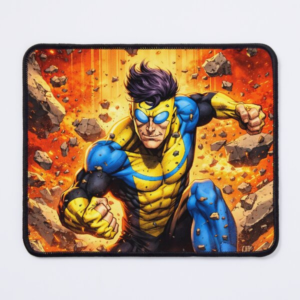 Item preview, Invincible Explosion Power – Hero Punch Art designed and sold by Polarisofficial.