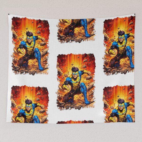 Item preview, Invincible Explosion Power – Hero Punch Art designed and sold by Polarisofficial.