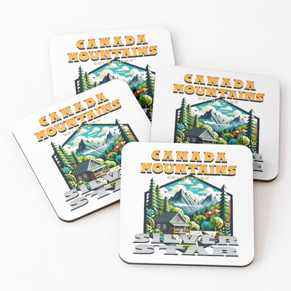 Item preview, Silver Star Ski Resort  designed and sold by TheEndDesign.