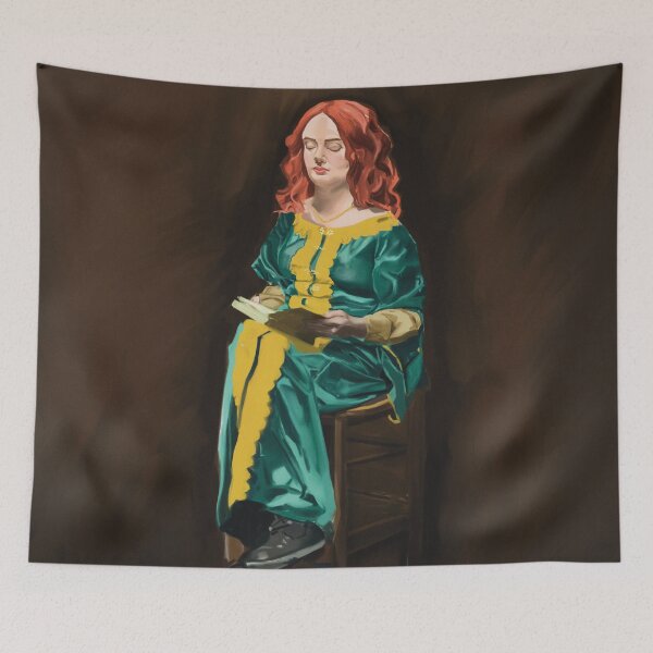 Item preview, The Queen Alicent fine art portrait  designed and sold by Marcus.c.douglas.