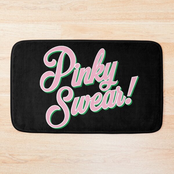 Item preview, Pinky Swear! Pink & Green Bold graphic designed and sold by LegacyLaneCo.