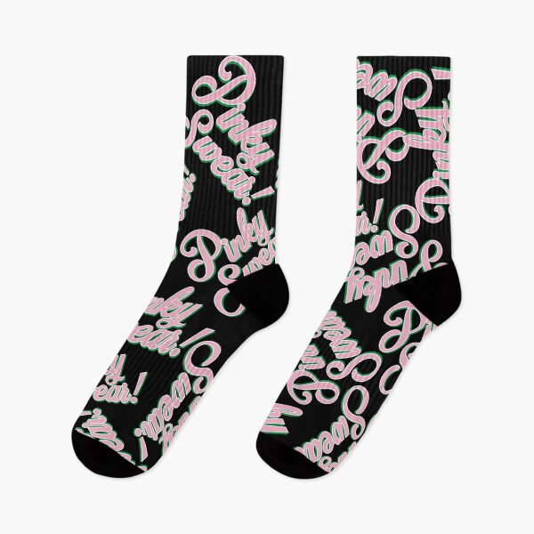 Item preview, Pinky Swear! Pink & Green Bold graphic designed and sold by LegacyLaneCo.