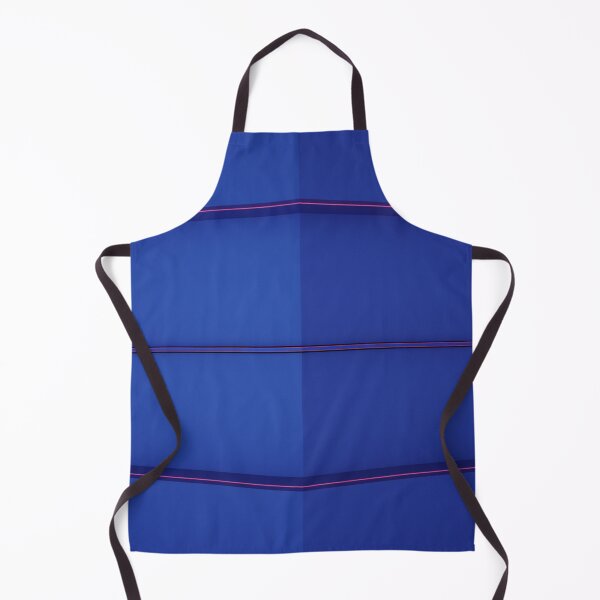 Item preview, Minimalist Deep Blue with Pink Neon Lines | Solid Geometric Abstract Art designed and sold by Midnight Veil Designs.