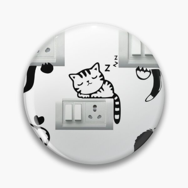 Item preview, VCREATE DECOR 30 cm Dog & cat Switch Board Removable Sticker (Pack of 5) designed and sold by Srjxdesigns.
