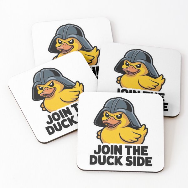 Item preview, Join The Duck Side — Funny Star Wars Duck designed and sold by Monday Duck.