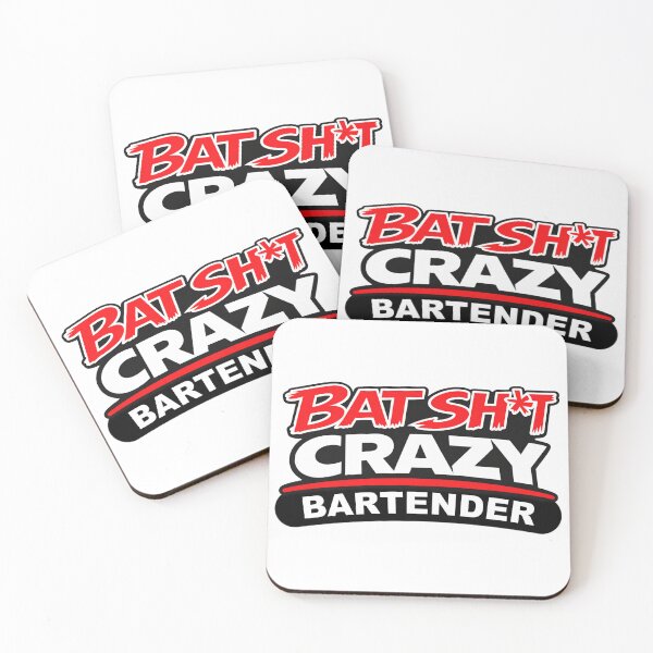 Item preview, BATSHIT CRAZY BARTENDER designed and sold by BSCI Designs.