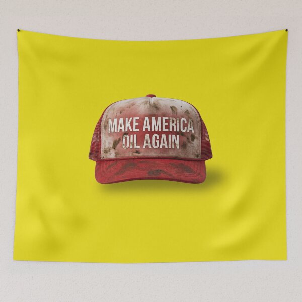 Item preview, Make America Oil Again on a trucker cap designed and sold by WitzkeCPH.