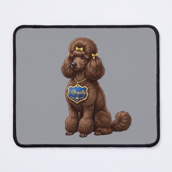 Item preview, Rhoyalty Chocolate Poodle designed and sold by LegacyLaneCo.