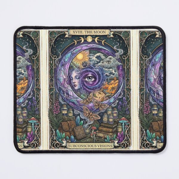 Item preview, Moon Subconscious Visions Tarot Art designed and sold by elaemor-art.