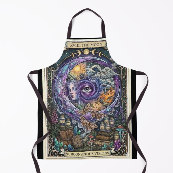 Item preview, Moon Subconscious Visions Tarot Art designed and sold by elaemor-art.
