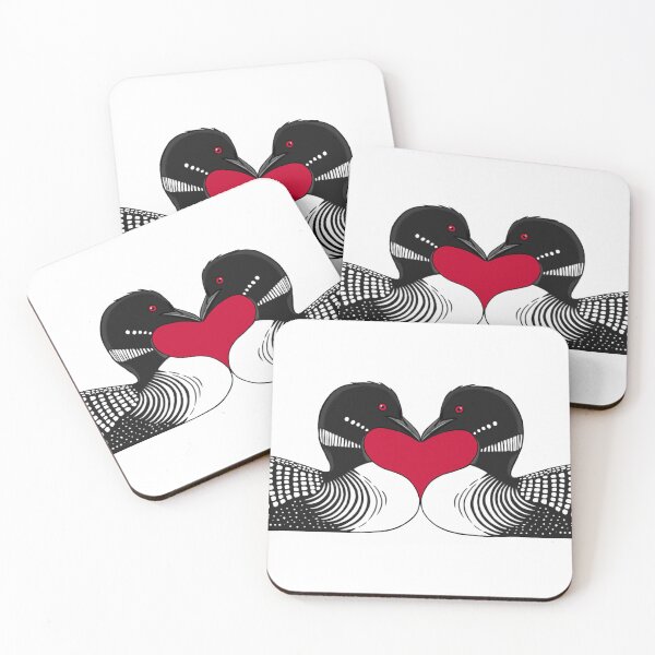 Item preview, Loons in love <3 designed and sold by ChirpingChicks.