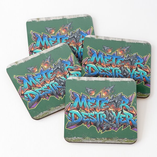 Item preview, Meteor Destroyer Graffiti Street Art Typography Design designed and sold by Meteor Destroyer.
