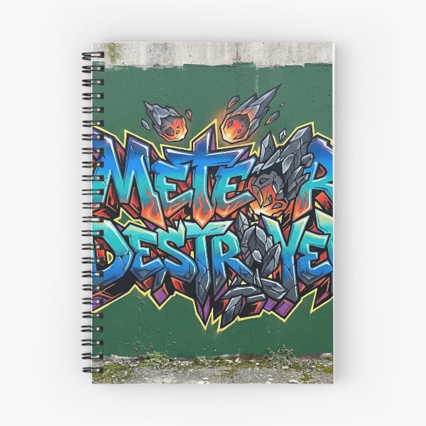 Aperçu de l'œuvre Design typographique de street art graffiti Meteor Destroyer créée et vendue par Meteor Destroyer.