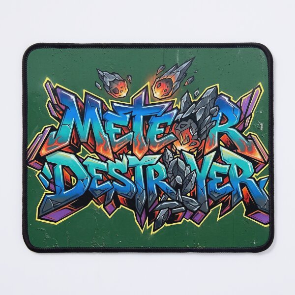 Item preview, Meteor Destroyer Graffiti Street Art Typography Design designed and sold by Meteor Destroyer.