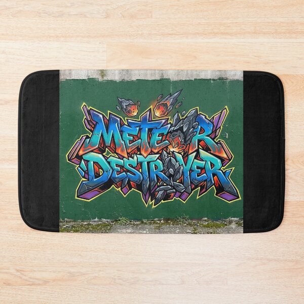 Item preview, Meteor Destroyer Graffiti Street Art Typography Design designed and sold by Meteor Destroyer.
